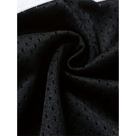 [Black Rugby Jersey #13] Black Breathable Rugby Jersey - Men's V-neck Short Sleeved Uniform for Training and Matches - Embroidered American Football Shirt #13