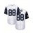 Men'S White # 88 American Football Shirt with Loose Embroidery, Fashionable, Casual, Street Breathable Football Top