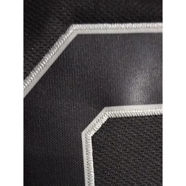 Men's Black #99 Baseball Shirt - Loose Fit Embroidered 