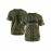 Men's #1 Army Green Baseball Jersey, Breathable Polyester, V-Neck with Button-Up Closure - Sporty & Casual Style for Everyday, Parties, Training & Streetwear
