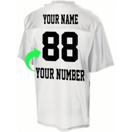 Customize your own football jerseys. Customize your name and team number. Personalized large-sized football jerseys for ball games and daily outdoor activities